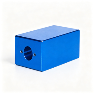 Mecanizado CNC Personalizado OEM para Caja de Aluminio 6061, Anodizado Azul, Fresado de Precisión, Equipo Mecánico - Product Image 3