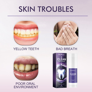 Beautiful Smile Wholesale 30ml Professional Brighten <strong>Colour</strong> <strong>Corrector</strong> Purple Teeth Whitening <strong>Toothpaste</strong> - Product Image 4