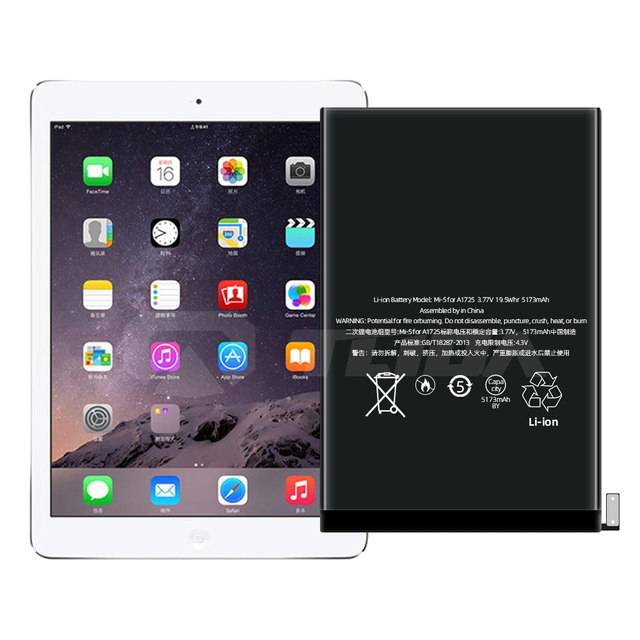 TLIDA Replacement 5124mAh Li-Ion Battery for iPad Mini 4 (A1546/A1538/A1550)-Cell Phone in Stock 12-Month Warranty A+ Grade