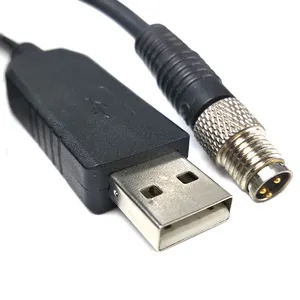 Ftdi Ft232r Usb Rs232 Naar M8 3P Mannelijke Seriële Adapter Voor Sensoren Pc Communicatiekabel