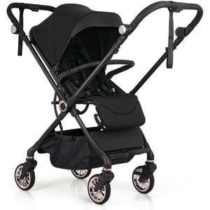 Hai-way strooler Trọng lượng nhẹ Vải Du Lịch xe đẩy với Sit-Lie carseat gấp xe đẩy em bé xe đẩy - Product Image 1