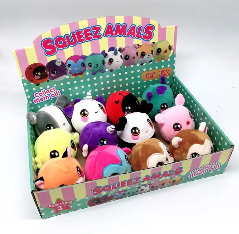 Wholesale Squishies slow rising plush squeeze PU slow rebound anti-stress toys