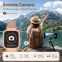 Montre connectée avec écran TFT carré, chargement magnétique, bracelet milanais, surveillance de l'oxygène sanguin et du sommeil pour les couples