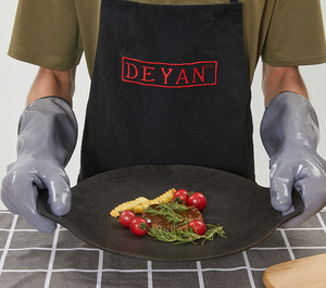 Cuisine en Silicone extrême Esd industriel haute température Nomex Pro cuisson Bbq résistant à la chaleur et au froid gants longs mitaine de four - Product Image 6