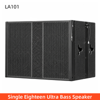 Système de sonorisation modulaire LA110 LA101 avec enceintes line array passives de 10 pouces et subwoofer assorti en option pour une configuration sonore live personnalisée