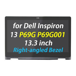 GBOLE para Dell Inspiron 13 5368 5378 5379 <span class=keywords><strong>P69G</strong></span> 13,3 "FHD pantalla LCD MONTAJE DE PANTALLA TÁCTIL 1920X1080 - Product Image 1