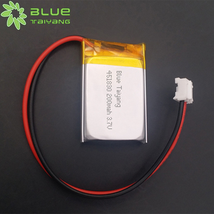 Petite batterie Lipo 451830 3.7V 200mAh <span class=keywords><strong>1S</strong></span> 0.74Wh, batterie au lithium polymère rechargeable pour appareils connectés - Product Image 2