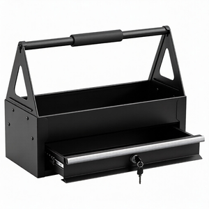 Caja de herramientas personalizable con colores a elegir, práctica para organizar herramientas en el hogar, almacén o taller de reparaciones. - Product Image 1