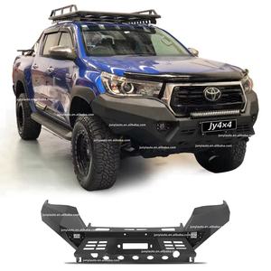 <span class=keywords><strong>Serie</strong></span> F11 de alta calidad con asiento de cabrestante de luz LED, parachoques trasero de acero, parachoques delantero, barra de toro para Hilux Revo <span class=keywords><strong>Rocco</strong></span> 2018 2019 2020 - Product Image 1