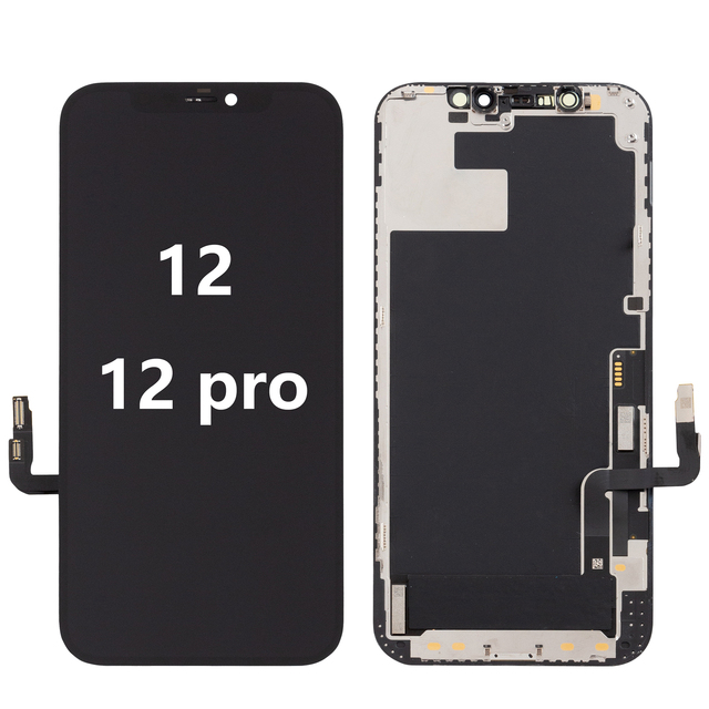 High Quality IPS LCD Touch Screen Display for IPhone12 12PRO 12 PRO MAX 12 MINI Mobile Phone 1-Year Warranty Frame Style