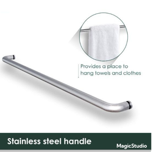 <span class=keywords><strong>Mampara</strong></span> de Ducha Moderna Rectangular <span class=keywords><strong>con</strong></span> Puerta Corredera y Marco, Pantalla de Ducha Bypass <span class=keywords><strong>con</strong></span> Vidrio Recubierto para Baño, Combinación de Bañera y Ducha - Product Image 6