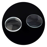 Lentilles biconvexes et plano-convexes pour expériences de physique, lentilles grossissantes en verre, éléments pour télescope, accessoires optiques pour caméra, 3-7,5 cm