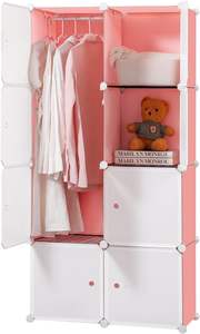 Estante de almacenamiento de libros de PP Estantería móvil de plástico portátil DIY a precio barato - Product Image 3