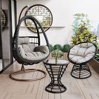 Haute qualité meilleur prix chaise suspendue rotin oeuf balançoire chaise suspendue patio balançoire chaise-pratique abordable Durable