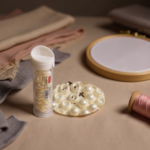 Ilan Perle Decorative 10mm Colore Perla per Abbigliamento - Product Image 2