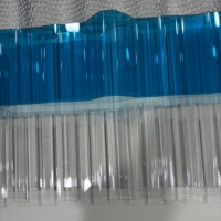 Lámina de Techo Corrugada de Policarbonato, Panel de Techo Transparente Resistente a los Rayos UV, Fabricante Chino