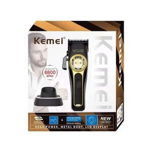 Produit Nouveau et Très Vendu, Tondeuse à Cheveux Électrique Professionnelle <span class=keywords><strong>Kemei</strong></span> <span class=keywords><strong>Km</strong></span>-2373 Sans Fil, Tondeuse à Cheveux de Haute Qualité Exclusive aux Coiffeurs - Product Image 4