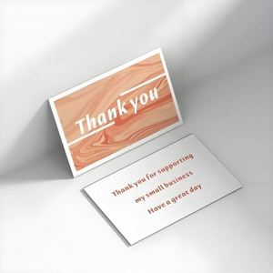 Tarjetas de Felicitación Plegables de Papel Artístico con Relieve Creativo de Alta Calidad, Tarjetas de Agradecimiento Universales para Negocios con Impresión Offset - Product Image 1