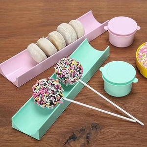 Molde Redondo para Pastel con Bandeja, Cortador y Empujador de Pastel, Kit de Moldes para Hornear, Herramientas Prácticas para Hacer Postres - Product Image 5