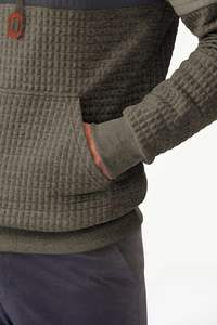 <span class=keywords><strong>Sweat</strong></span>-shirts décontractés pour hommes à manches longues avec cordon de serrage, blocs de couleur, imprimés graphiques et poches - Product Image 4