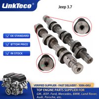 Kit de reconstrucción de reacondicionamiento de motor Linkteco, juego de pernos de junta de cabeza, Kit de árbol de levas apto para Dodge Chrysler Jeep 3,7 Cherokee Commander 02-10