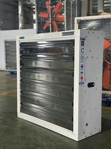 Ventilateur mural industriel électrique haut de gamme FSB1100 en acier inoxydable, grand débit d'air 32200m³/h, faible vitesse 470 tr/min, solution d'extraction silencieuse - Product Image 5