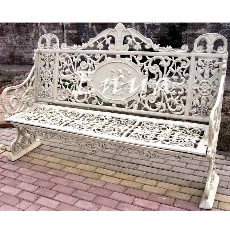 Casting Garden Bench Seats Metal Outdoor Designs Garden Bench