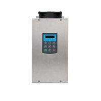 Chauffe-inducteur en acier inoxydable 8KW 380V pour le chauffage de barils en plastique, de conduites, de chaudières et de réacteurs