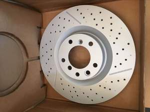 Freins à disque pour <span class=keywords><strong>Camaro</strong></span> <span class=keywords><strong>RS</strong></span> GT-R R35 Audi SQ5 de 1989, disque de frein en céramique carbone J5 avec dissipation thermique rapide et qualité testée à 100% - Product Image 6