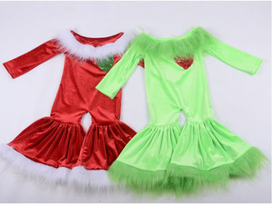 Vestido de diseño lindo para niñas de 2 a 10 años, disfraz de Papá Noel para bebés, traje de fiesta navideña para niñas. - Product Image 5