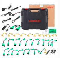 Kit de diagnostic LAUNCH X431 EV + Carte d'activation compatible PAD V/VI/VII pour les tests avancés des batteries des véhicules à énergie nouvelle
