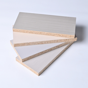 Tablero de partículas a prueba de humedad de color blanco de 15mm con superficie acabada de aglomerado de melamina - Product Image 1