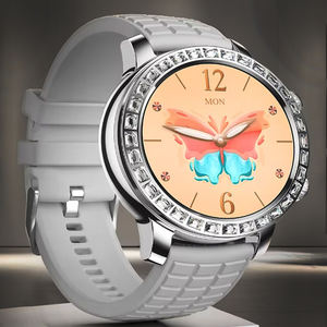 AMOLED BT panggilan Z95 Mini <span class=keywords><strong>2</strong></span> arloji Cerdas wanita, jam tangan pintar Dial bulat modis dengan <span class=keywords><strong>2</strong></span> tali jam tahan air IP67 - Product Image 1