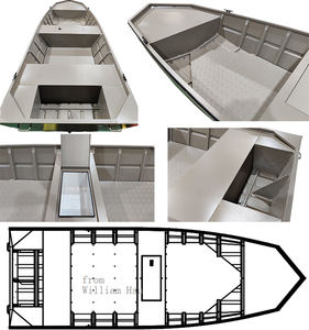 Para Kinocean 14ft alta calidad compacto Jet Ski Jon Boat con diseño de scooter de agua casco de aluminio nueva condición para deportes acuáticos - Product Image 6
