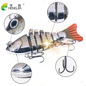 3.94 "/24g di pesca Multi snodato attirano esche realistiche di <span class=keywords><strong>trota</strong></span> spigola - Product Image 5