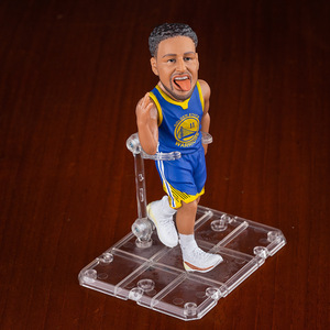 Juego de figuras de acción versión Q <span class=keywords><strong>LeBron</strong></span> James Harden Stephen Curry & Klay Thompson figura coleccionable para fanáticos del baloncesto - Product Image 4