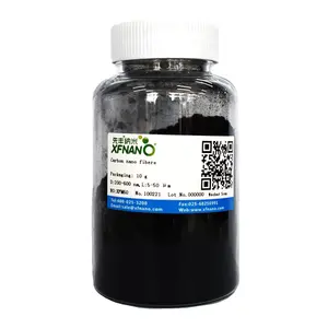 Purity 95% Nano Carbon Fiber Powder Price with Diameter 50-200nm