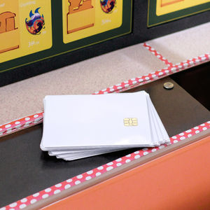 4442จอสัมผัส NFC RFID การ์ดสีขาวเปล่ากันน้ำสำหรับงานเทศกาลดนตรีงานอีเวนต์ - Product Image 1