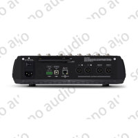 Console de mixage audio numérique compacte 10 canaux avec écran tactile et contrôle Wi-Fi, 6 entrées, 2 sorties auxiliaires pour sonorisation en direct et système PA