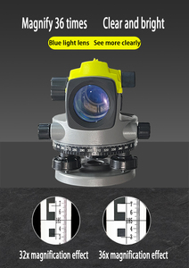 Equipo de Topografía Automático WISEMAN OEM de Nivel 36x, con Clasificación IP54, Construcción Metálica, Instrumento Óptico para Terrenos, 1.0 mm - Product Image 5