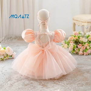 Abito da Principessa in Tulle Floreale per Bambine, Abbigliamento Estivo per Bambini, Vestito per Feste di Compleanno, Design Elegante per Occasioni Speciali - Product Image 3