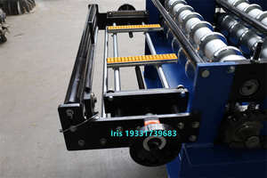 완전 자동 골판지 철판 루핑 타일 만들기 롤 성형 기계 금속 지붕 패널 루핑 시트 만들기 기계 - Product Image 5