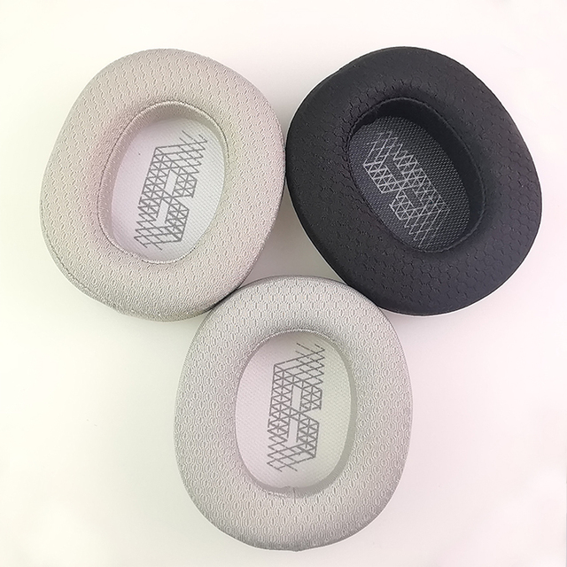 New Breathable Mesh Ear Cups Headphones Replacement On-ear Football Grid Ear Cushions for LIVE 650 Headphones