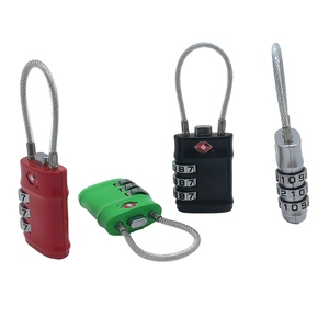 Chất Lượng Tốt Tùy Chỉnh Keyless Cáp Khóa 3 Chữ Số Tsa Ổ Khóa Cho Du Lịch - Product Image 2