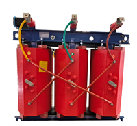 Transformateur de distribution d'énergie triphasé à sec haute tension H61 200 KVA avec bobine toroïdale et enroulement en cuivre