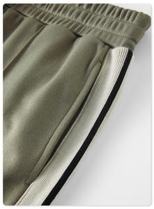 <span class=keywords><strong>กางเกง</strong></span>ถักนิตติ้ง<span class=keywords><strong>ขา</strong></span>ยาวผ้าลินินสำหรับผู้<span class=keywords><strong>ชาย</strong></span>กางเกงกีฬา<span class=keywords><strong>ขา</strong></span>ตรงเรียบน้ำหนักเบาแบบ275GSM - Product Image 4