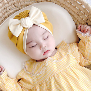 Cappello con Fiocco alla Moda per Neonati e Bambini, Accessori per <span class=keywords><strong>Capelli</strong></span>, Fasce per <span class=keywords><strong>Capelli</strong></span>, Turbante Annodato, Fascia per <span class=keywords><strong>Capelli</strong></span> da <span class=keywords><strong>Bambina</strong></span> - Product Image 3