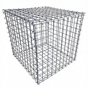 Cage en <span class=keywords><strong>gabion</strong></span> soudée galvanisée haute résistance en fil d'<span class=keywords><strong>acier</strong></span> <span class=keywords><strong>à</strong></span> faible teneur en carbone, maille carrée, facile <span class=keywords><strong>à</strong></span> installer, pour mur de clôture ou <span class=keywords><strong>jardinière</strong></span> - Product Image 1