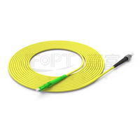 Kabel Patch Fiber Optik Simplex LC ke ST 3m Single Mode dan Kabel Multimode OM1 OM2 OM3 OM4