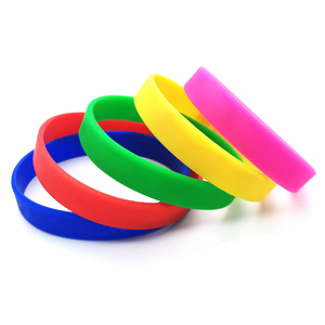Beco-wristbands סיליקון ריק ידידותי לסביבה מופנקת צמיד גומי כהה - Product Image 5